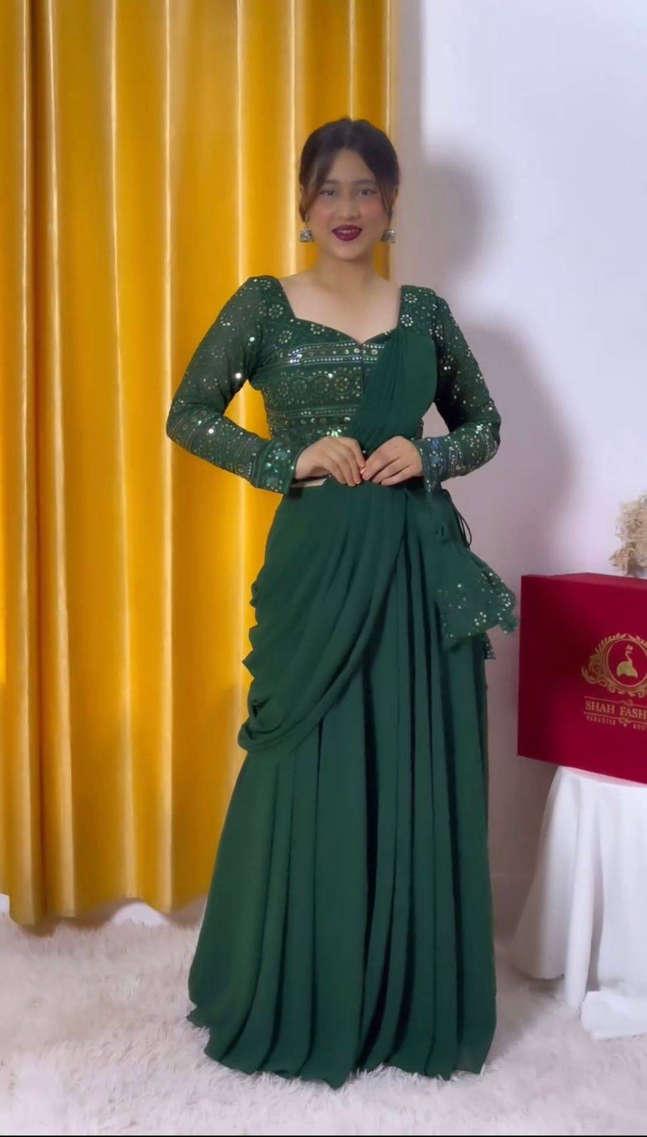 Kf-1652 By Fashid Wholesale 01 To 02 Series Beautiful Stylish Festive Suits Fancy Colorful Casual Wear & Ethnic Wear & Ready To Wear Faux Georgette Dresses At Wholesale Price